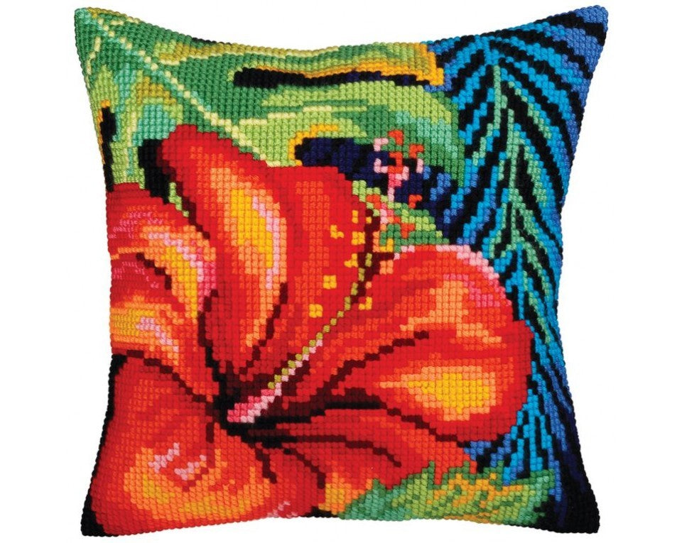 Hibiscus - Cushion making Kit (40 x 40cms)