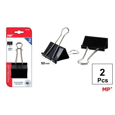 XL Bulldog clips 2pcs