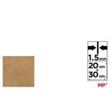MDF sheet 20x30cm