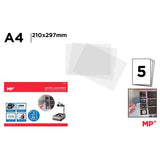A4 acetate sheets - 5pcs