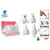 ceramic Xmas moneyboxes