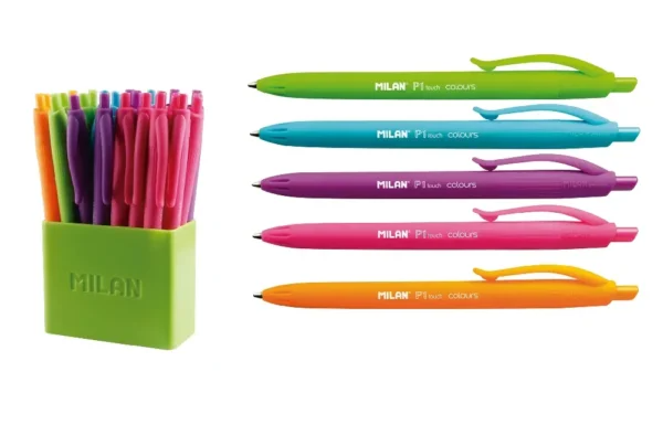 Coloured ballpoint pens