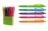 Coloured ballpoint pens