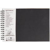 Spiral-bound sketch books