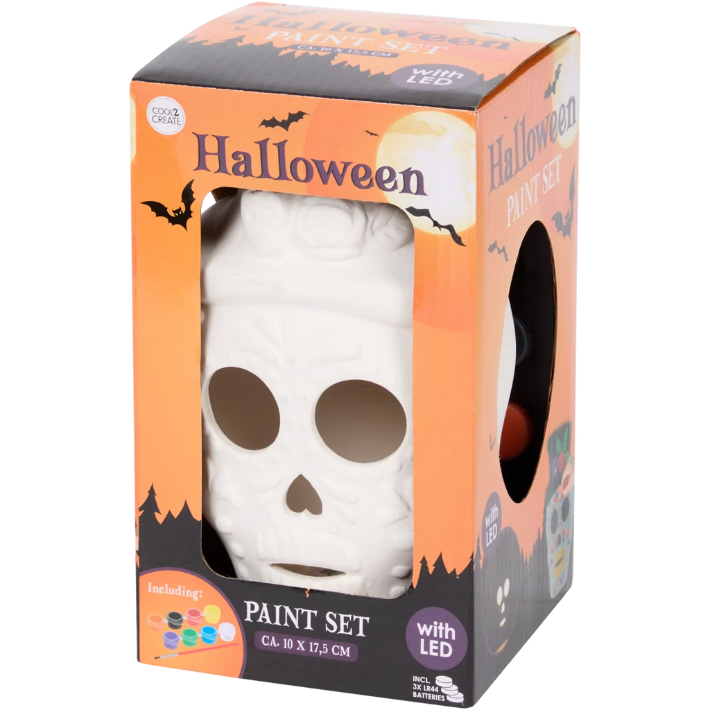 Halloween ceramic paint set