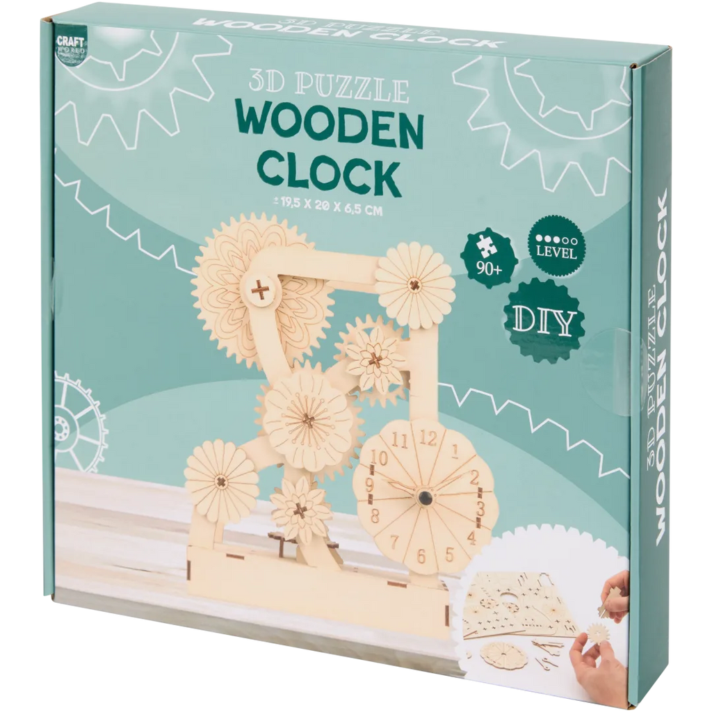 Build your own wooden clock