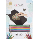 Black paper colouring books