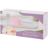 Pour your own tray & bowl