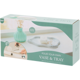 Pour your own tray & vase