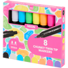 8 x  chunky twin tip markers