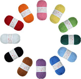 mini cotton yarn 10g various colours