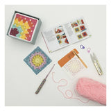 Granny Square Card deck, 50 designs