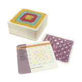 Granny Square Card deck, 50 designs