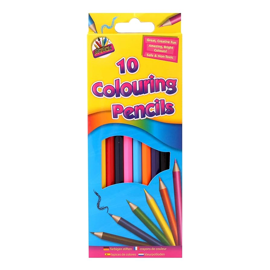 Art box Colouring pencils 10pk