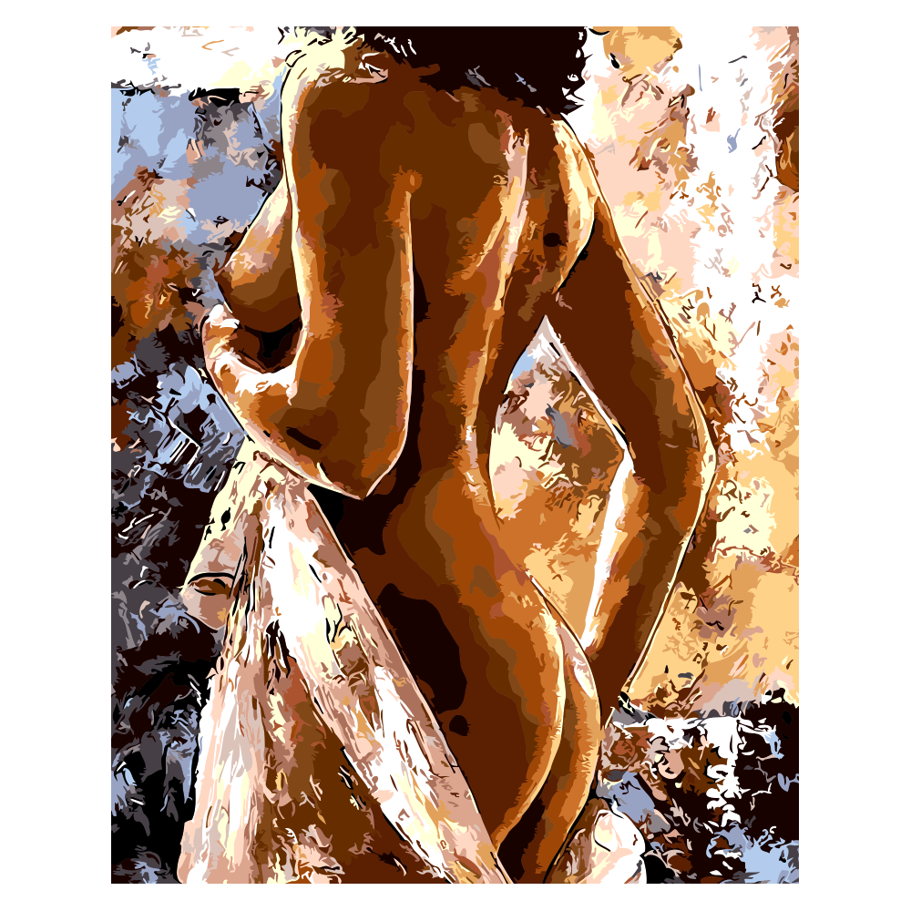 Paint by numbers adult set large