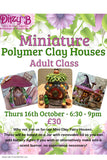 Adult Workshop - Mini Polymer Clay Houses