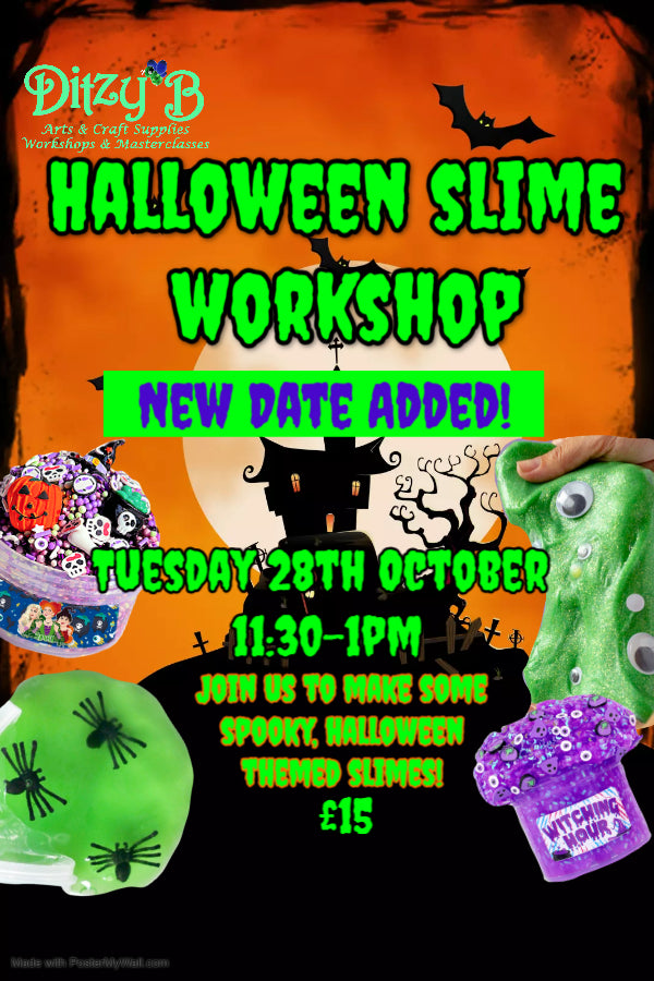 Halloween Slime Workshop