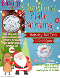 Christmas Plate Painting