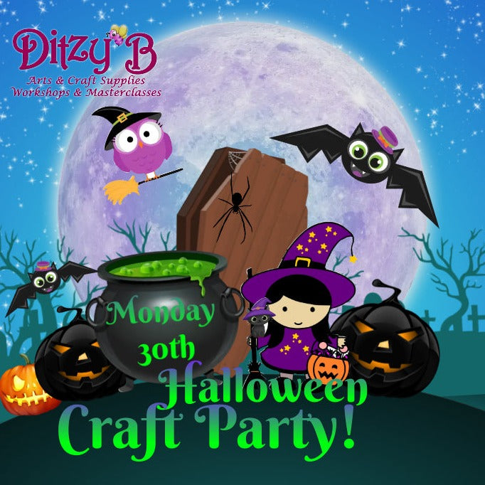 Halloween Craft Party - Monday 30th Oct.