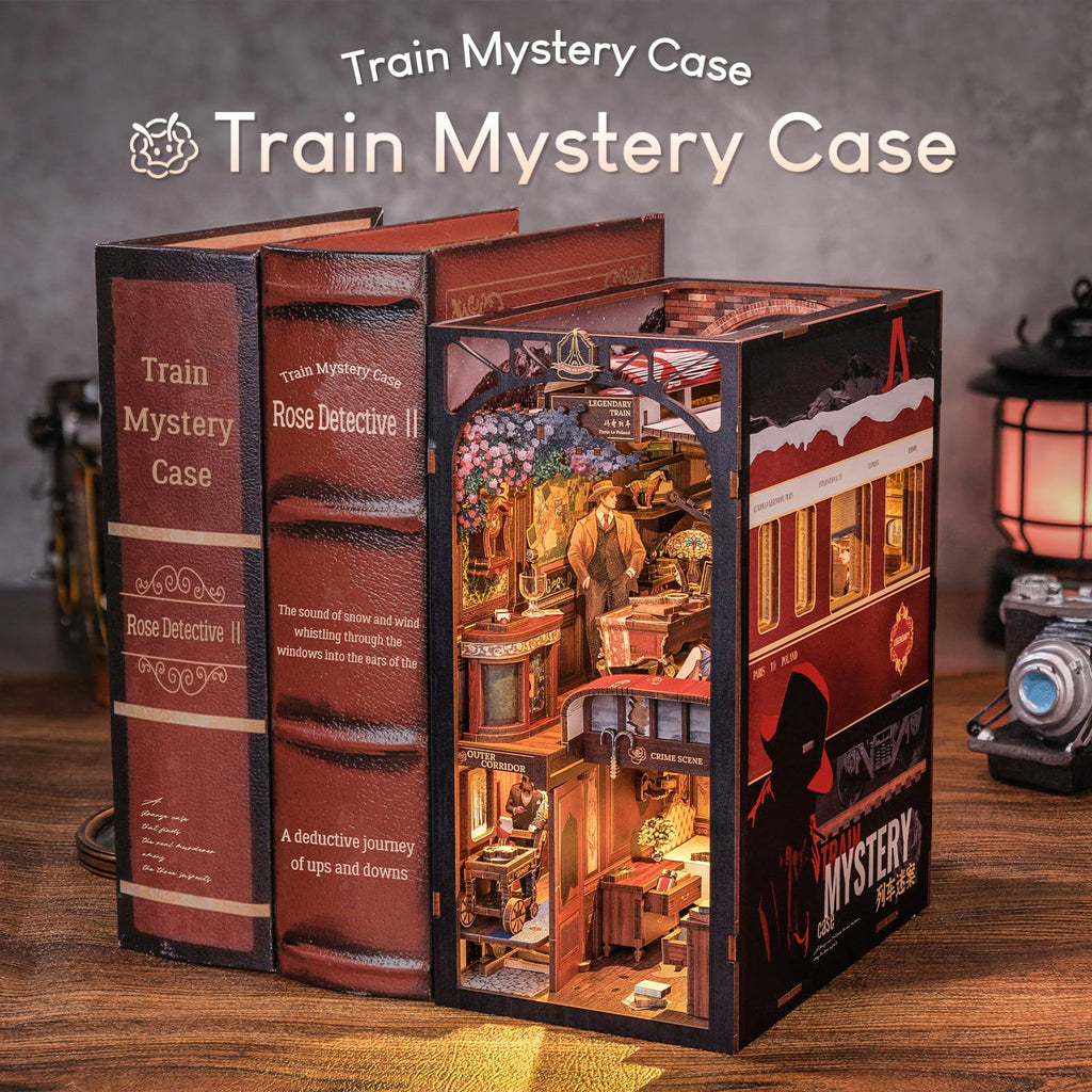 Book Nook - Train Mystery Case