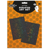 Halloween scratch off kits