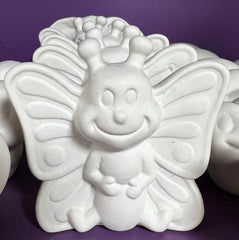 P216 - CERAMIC BLANK - SMILING BUTTERFLY