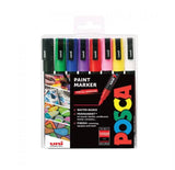 POSCA  pens - 8 pcs Basic Colours (PC3M)