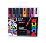 POSCA  pens -8 Pcs Dark Colours (PC5M)