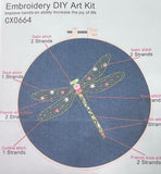 Embroidery Kit with hoop