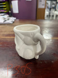 CERAMIC BLANKS - MUGS UNGLAZED