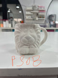 CERAMIC BLANKS - MUGS UNGLAZED
