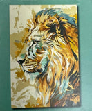 Diamond Painting - Metallic Lion 40 x 60cms