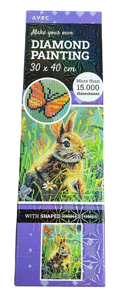 Diamond Painting - Rabbit 30 x 40
