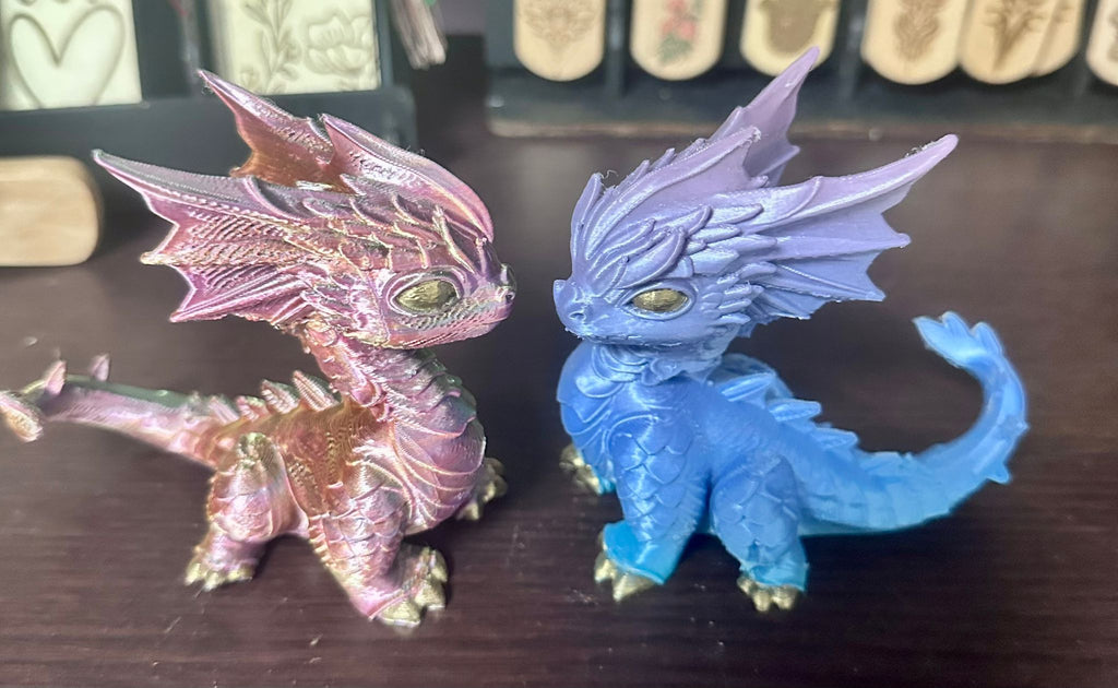 3D Printed Dragon statue