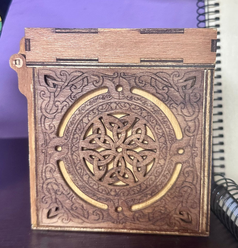Wooden Celtic Box