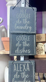 Hanging Slate signs