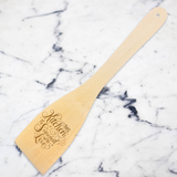 Laser engraved spatula