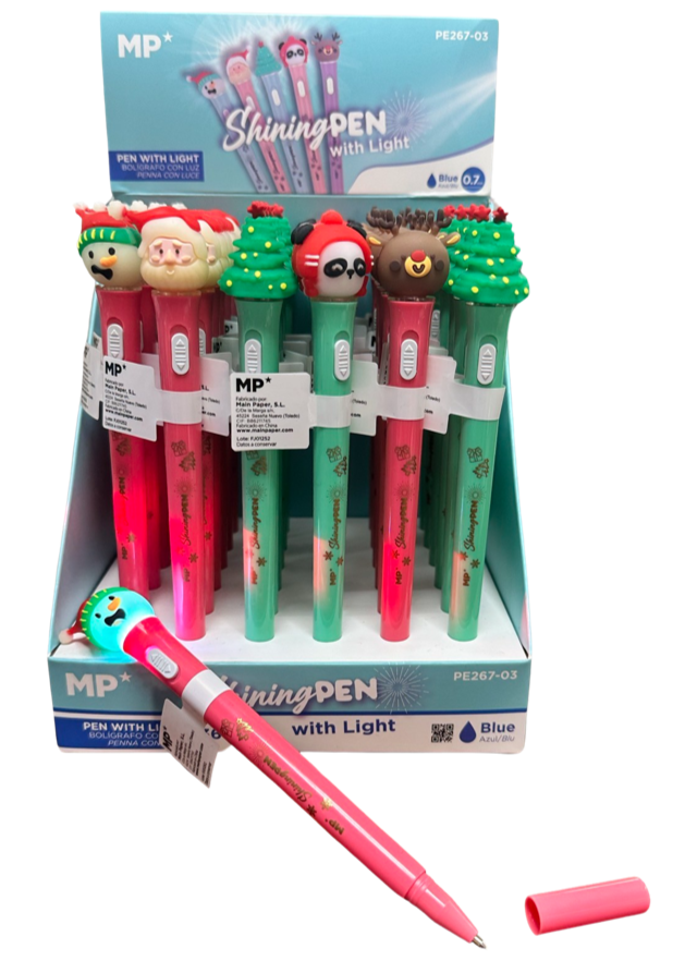 Christmas Light Up pens