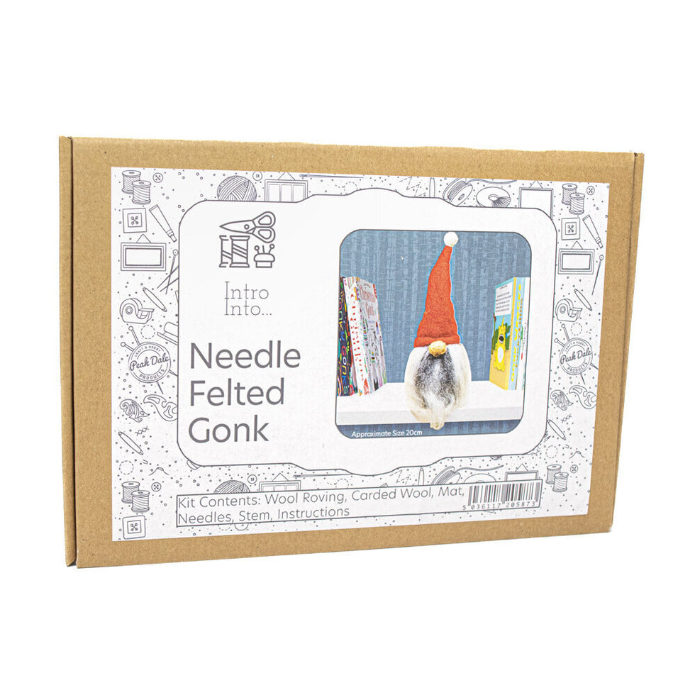 Into Into Needle Felted Gonk