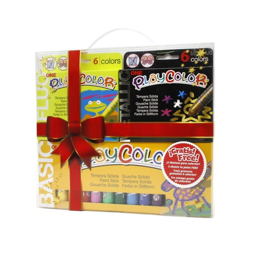 Playcolor solid poster paint gift set