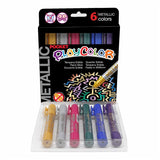 Playcolor solid poster paint sticks Metallic - 6pcs