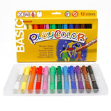 Playcolor solid poster paint sticks - 12pcs