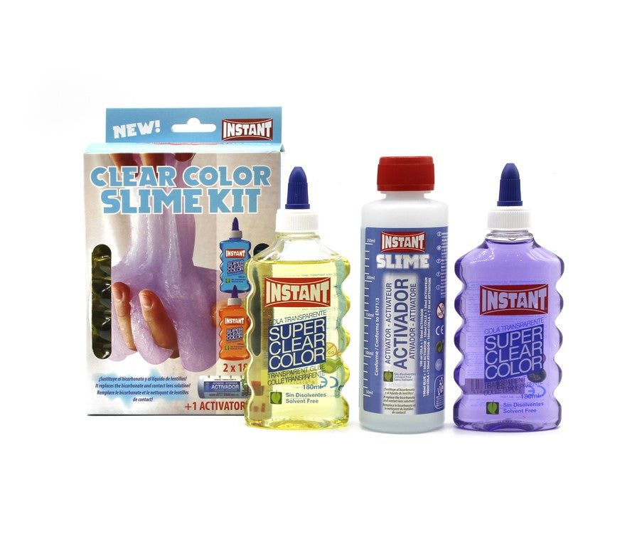 Clear Colour Slime kit