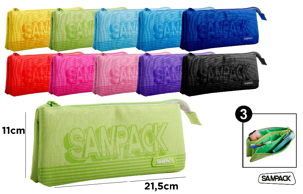 sampack pencil cases