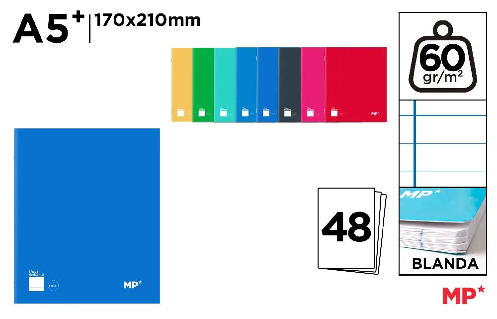 A5+ NOTEBOOK WITH LINES
