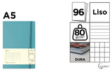 Teal A5 Notebook - lined, squared or blank