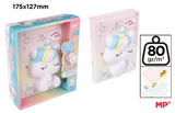 super squishy unicorn notebook
