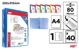 A4 plastic presentation folder