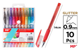 Glitter gel pens 10pcs
