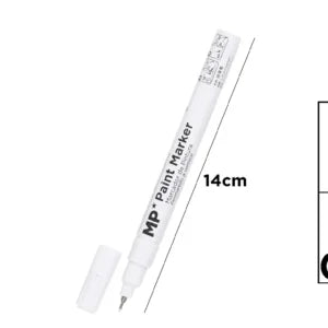 WHITE PAINT PEN 0.7MM